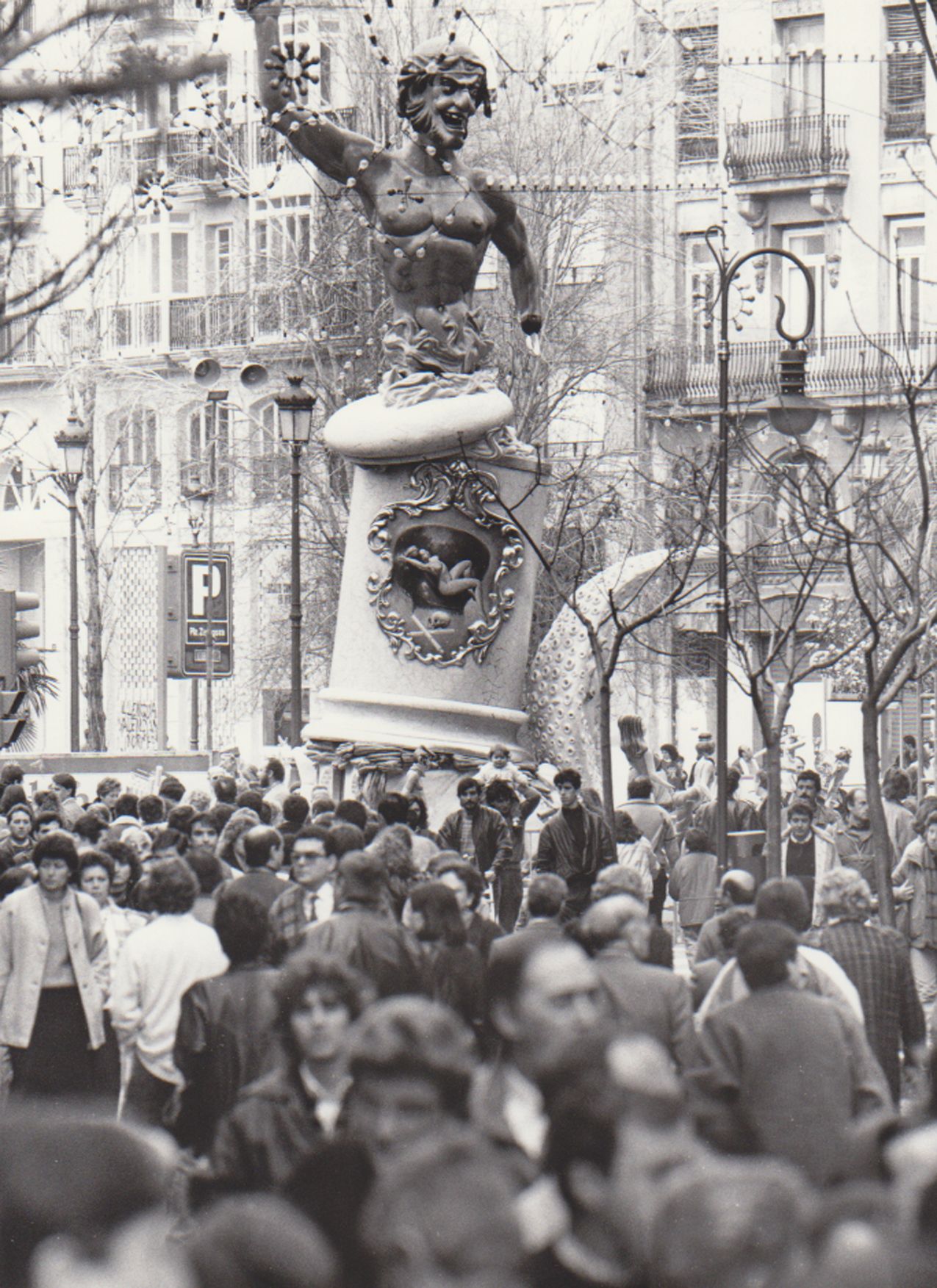 Así eran las fallas en los años 80