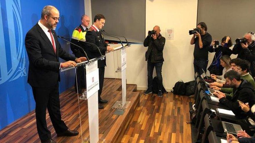 Los Mossos no creen que Tsunami invada el campo durante el clásico