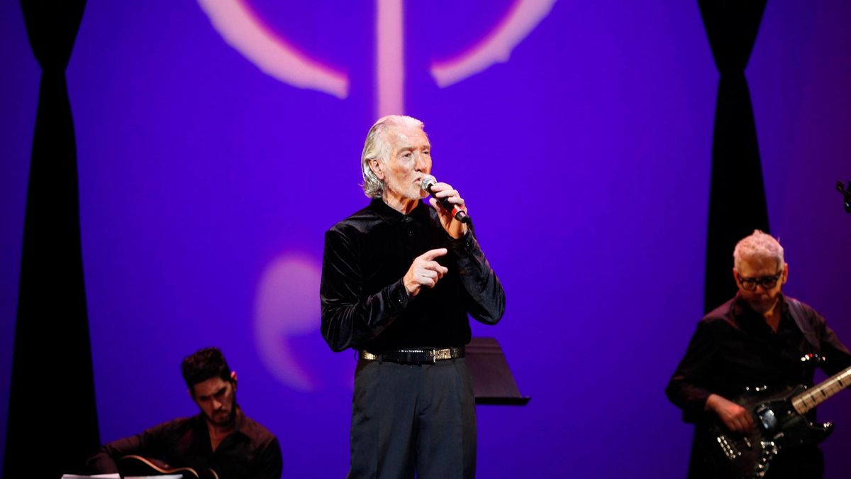 Danny Daniel, en un concierto en Gijón