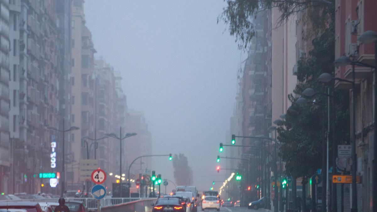 Niebla en Valencia