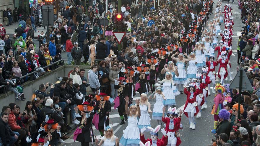 Calles cortadas en A Coruña por Carnaval