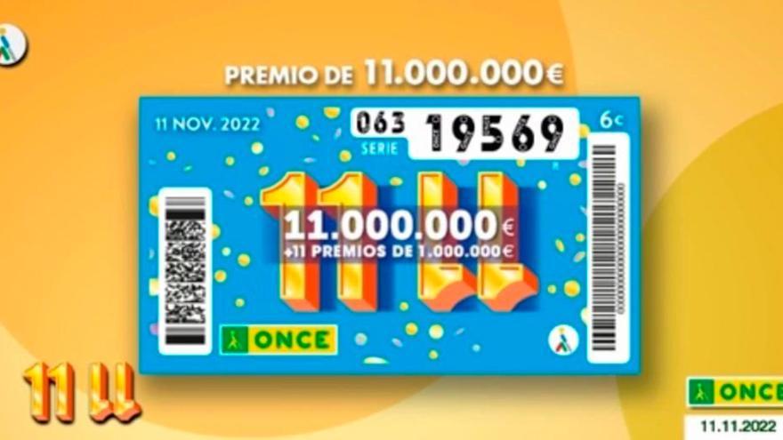 El Extra del 11/11 de la ONCE deja en Galicia los once millones de su premio mayor