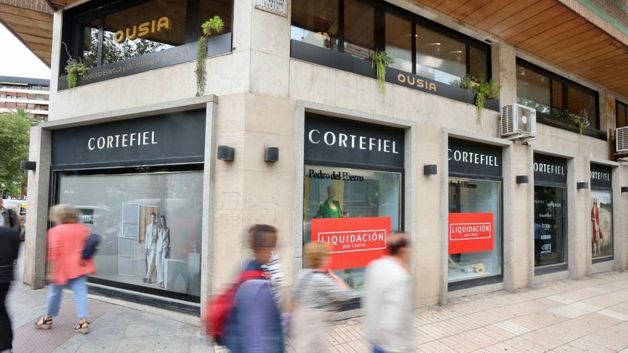 Cortefiel cierra su histórica tienda del centro de Alicante