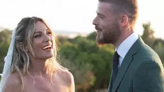 Edurne y De Gea se dan el "sí quiero" en Menorca