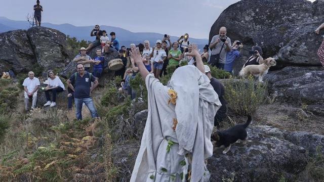 Un momento de la actividad, celebrada en Covelo. | D.P.