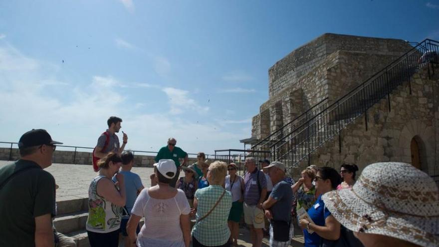 El castillo de Peñíscola cierra una Semana Santa de récord con más de 11.300 visitas en cinco días