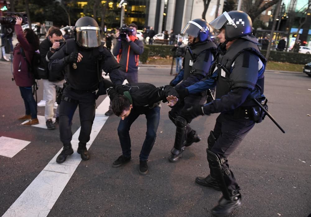 Huelga de taxis en Madrid