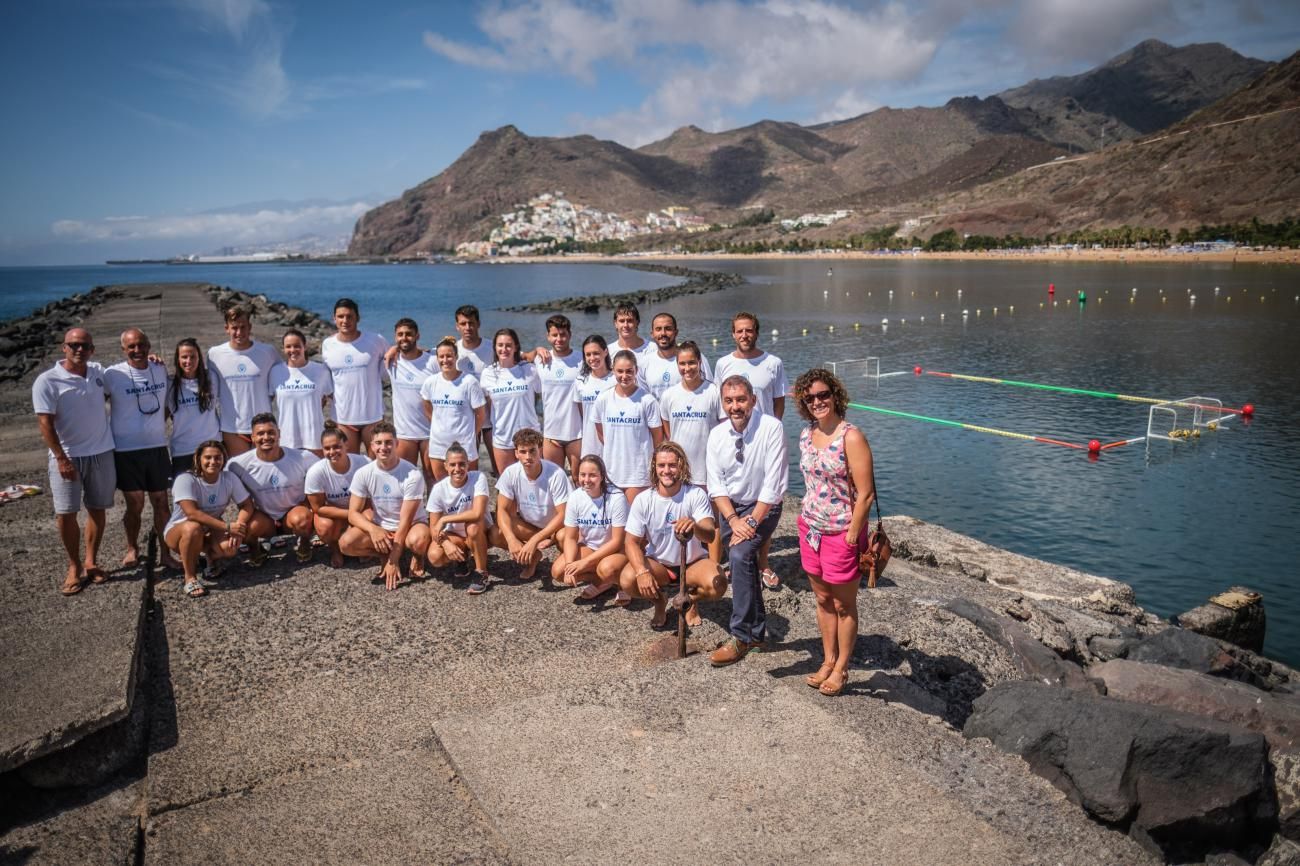 Nuevo campo de waterpolo en la playa de Las Teresitas