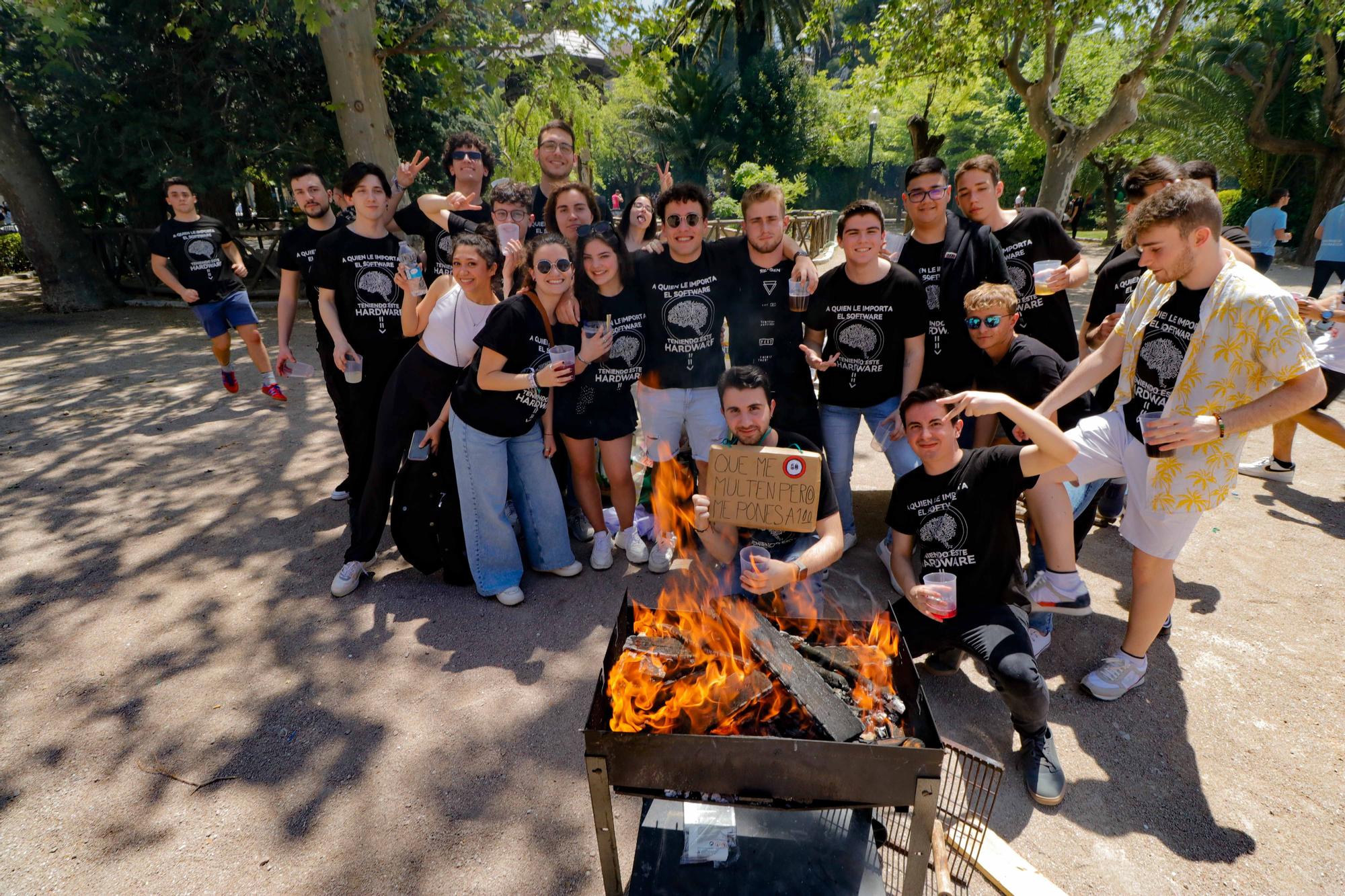 El Campus de Alcoy de la UPV recupera su fiesta de "las paellas"