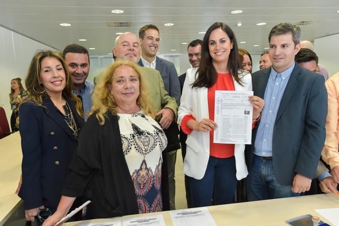 17-04-2019 LAS PALMAS DE GRAN CANARIA. Ciudadanos presenta candidaturas 26M en la Junta Electoral Provincial de Las Palmas  | 17/04/2019 | Fotógrafo: Andrés Cruz