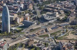 zentauroepp40455071 vista aerea de la pl de les glories  torre agbar  auditori  171103192335