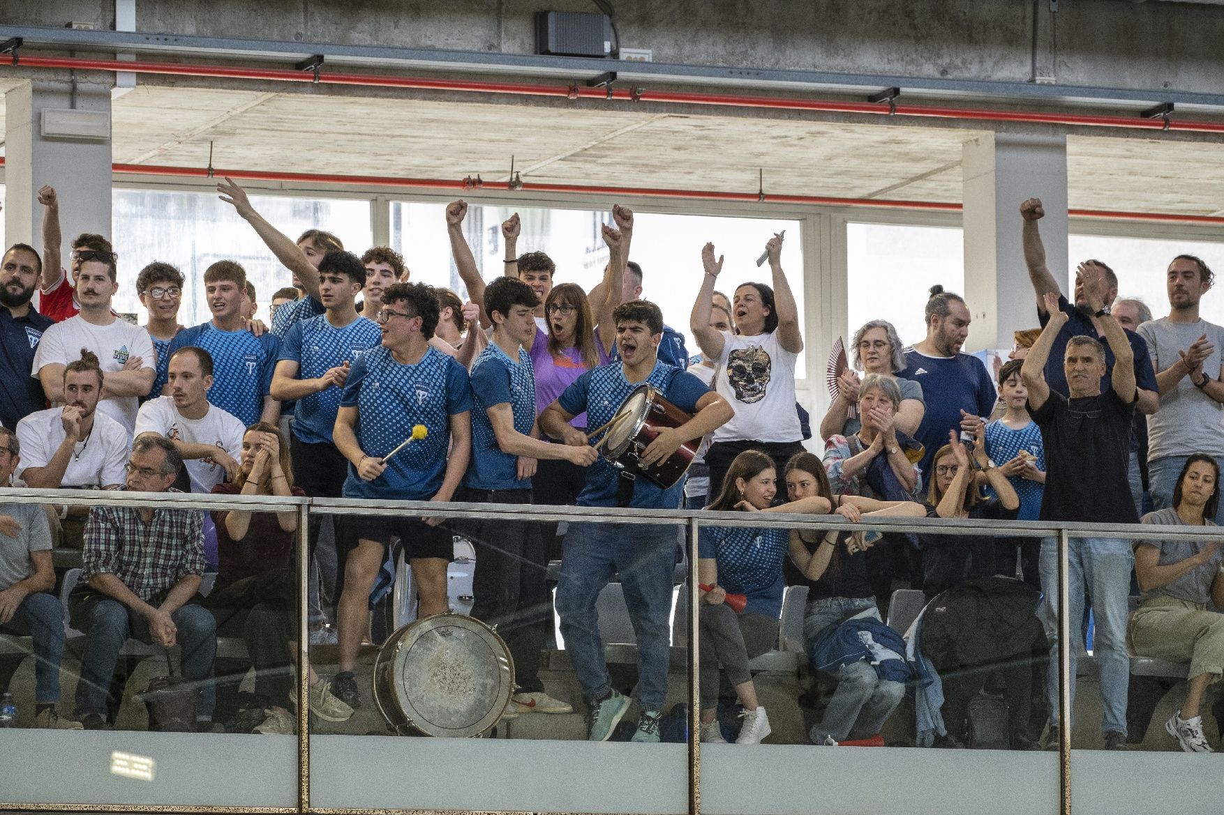 Imatges del partit de waterpolo CN Manresa-CWP Sant Adrià