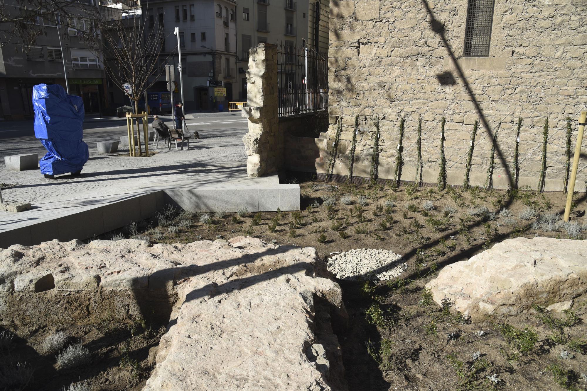 Així llueix l'amplicació de la plaça plaça de Sant Ignasi de Manresa