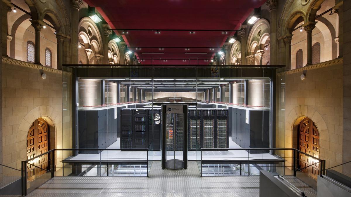 Archivo - Supercomputador Marenostrum del Barcelona Supercomputing Center (BSC-CNS).