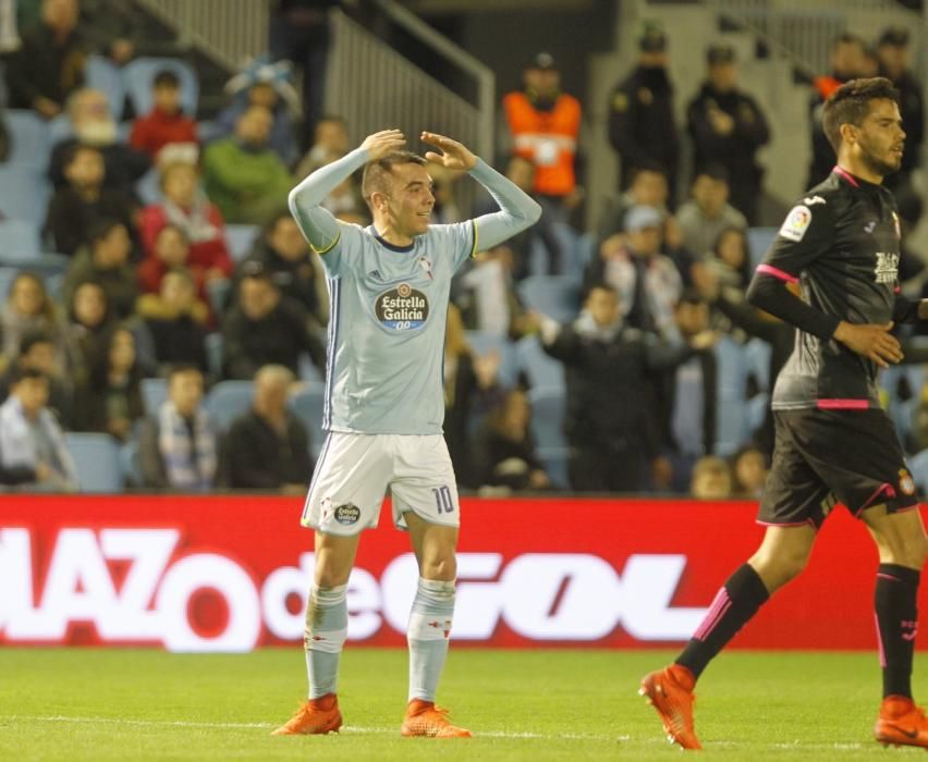 El Celta - Espanyol, en fotos