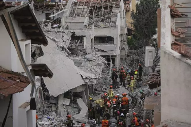 Daños en Israel tras el ataque con misiles desde Irán