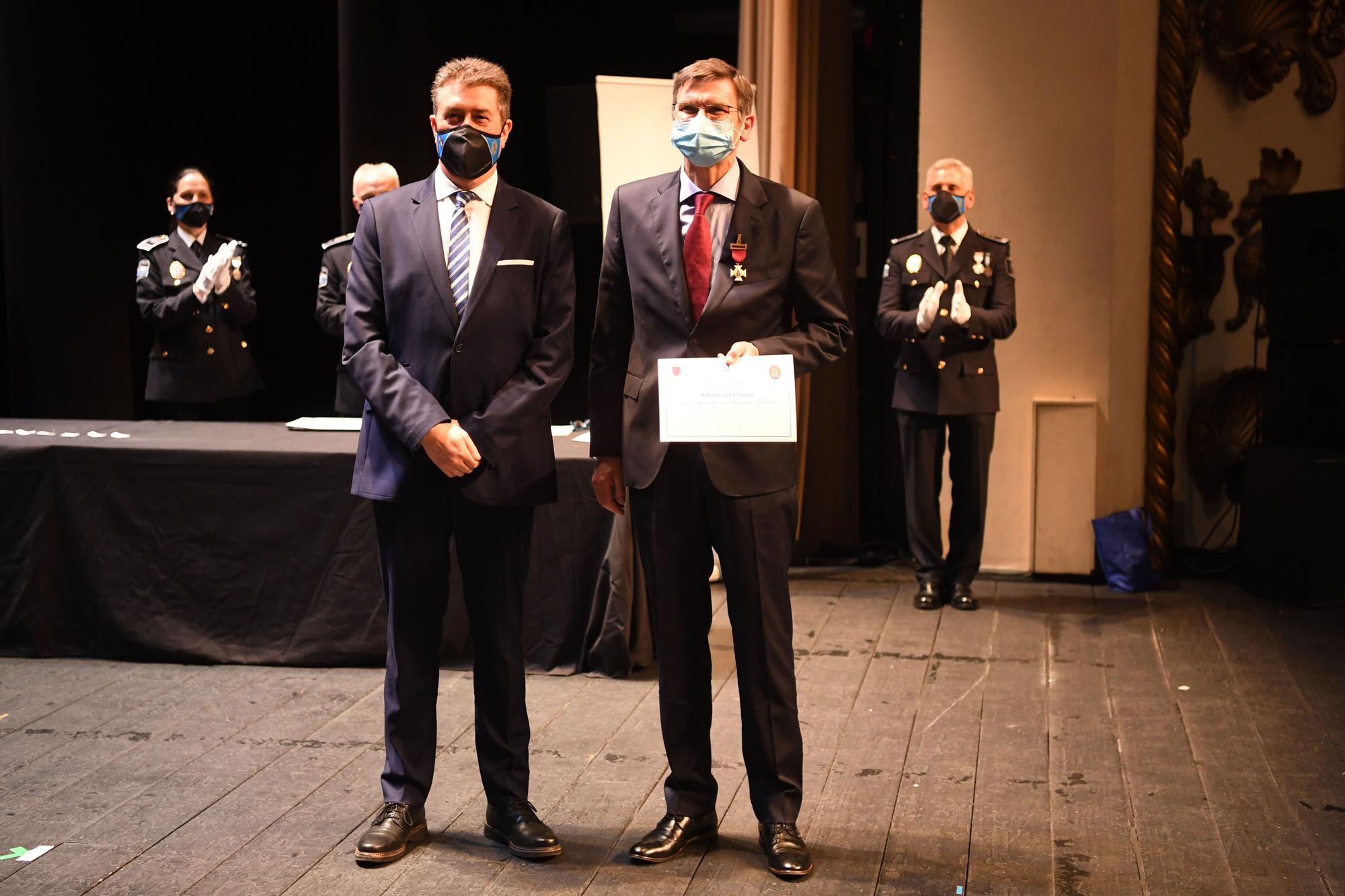 Celebración del Día de la Policía Local y entrega de medallas al mérito policial