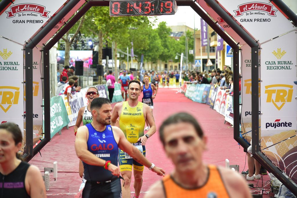 Llegada del triatlón de Fuente Álamo (I)