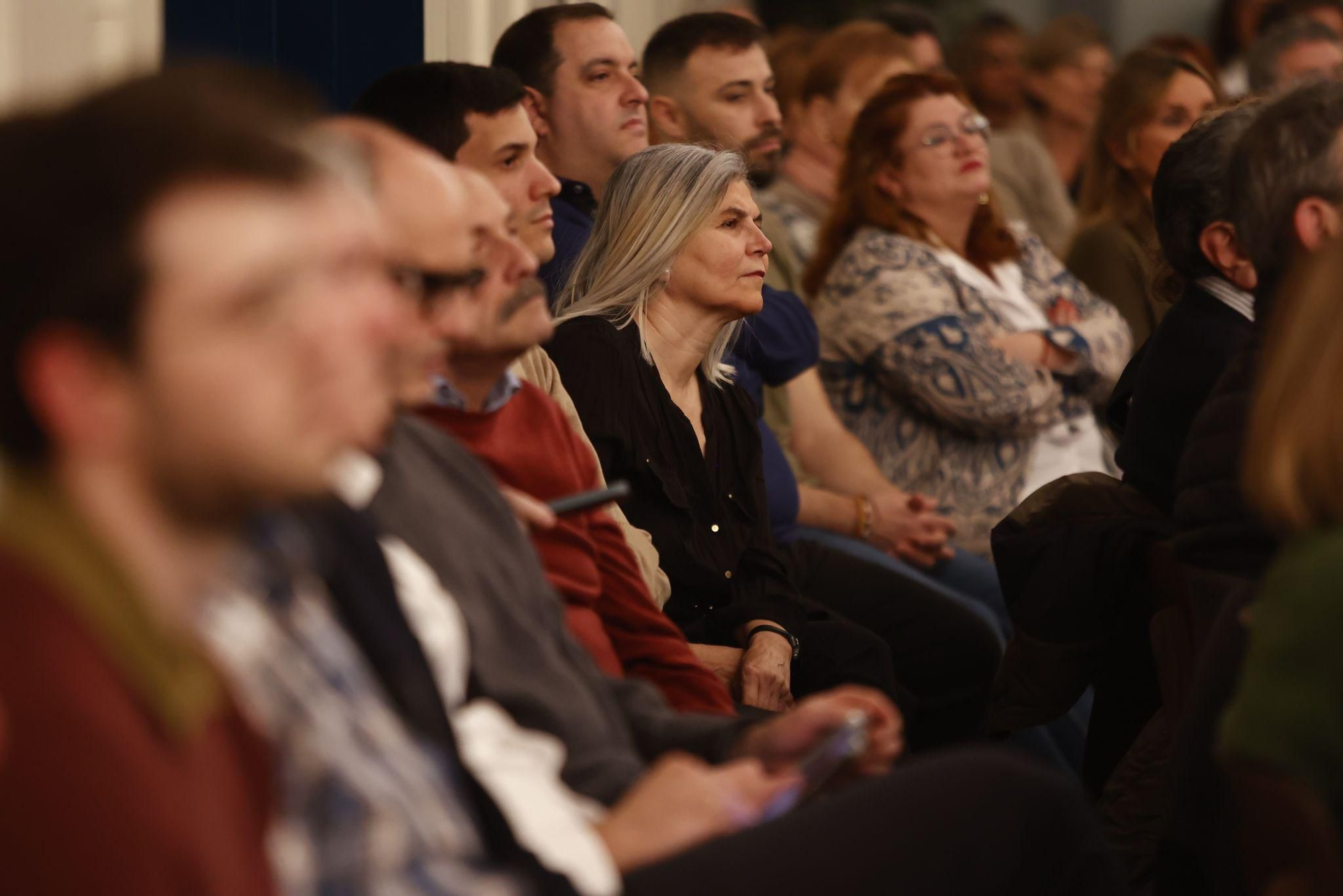 Los asistentes a la presentación del libro de Francisco Camps en un hotel de València