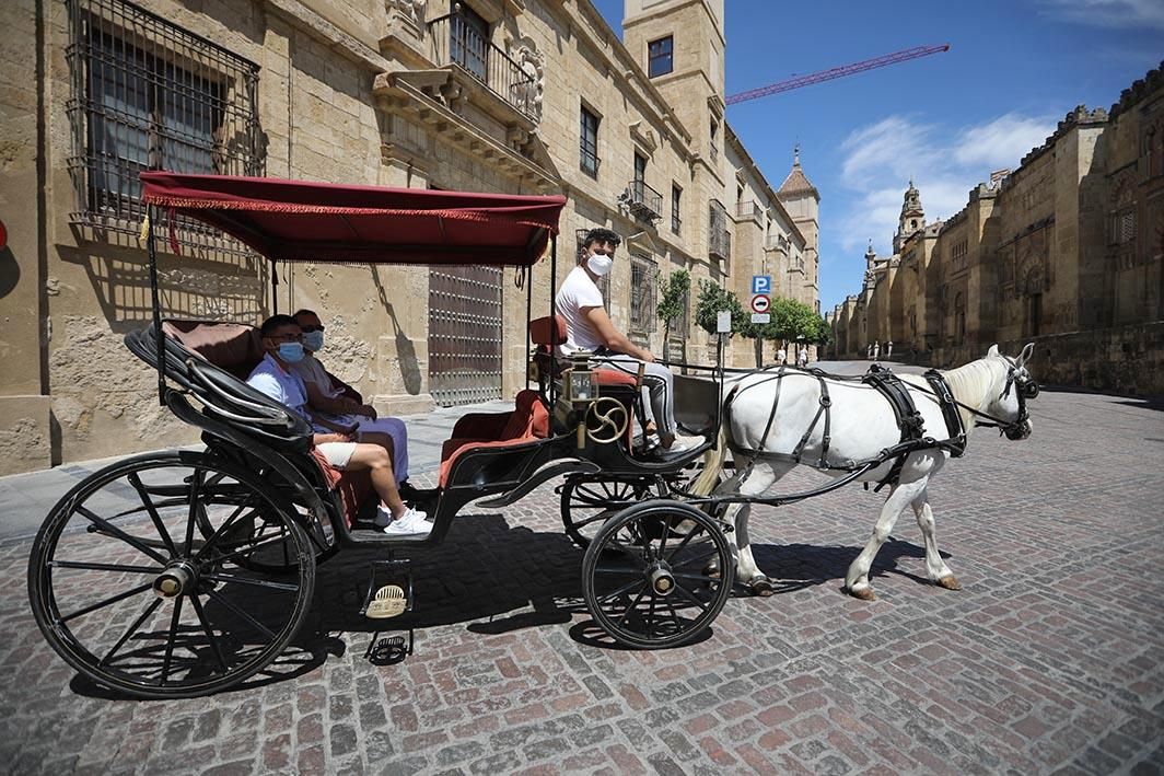 Nueva normalidad en Córdoba: la Judería despierta al turismo