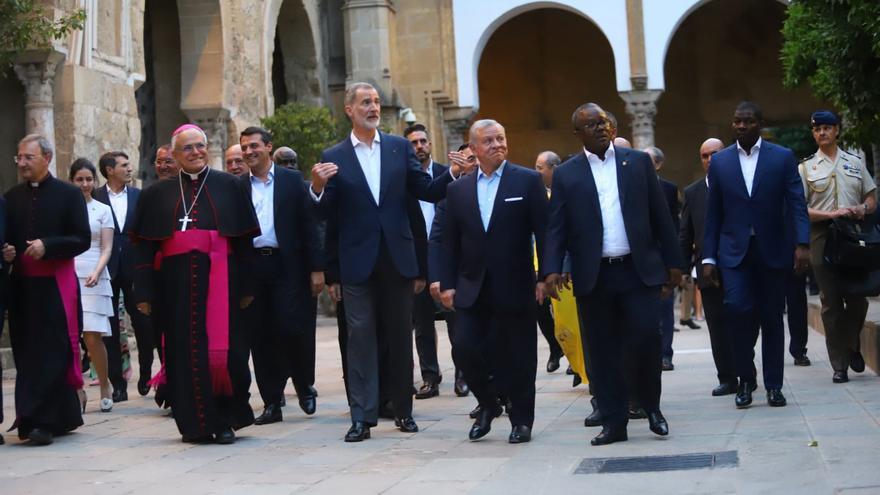 La pacificación de Oriente Próximo reúne en Córdoba a más de 30 países con una cena previa en el Alcázar