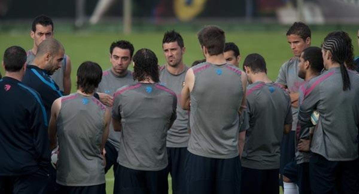 El Barça prepara l’últim partit de Lliga amb la vista posada a Wembley.