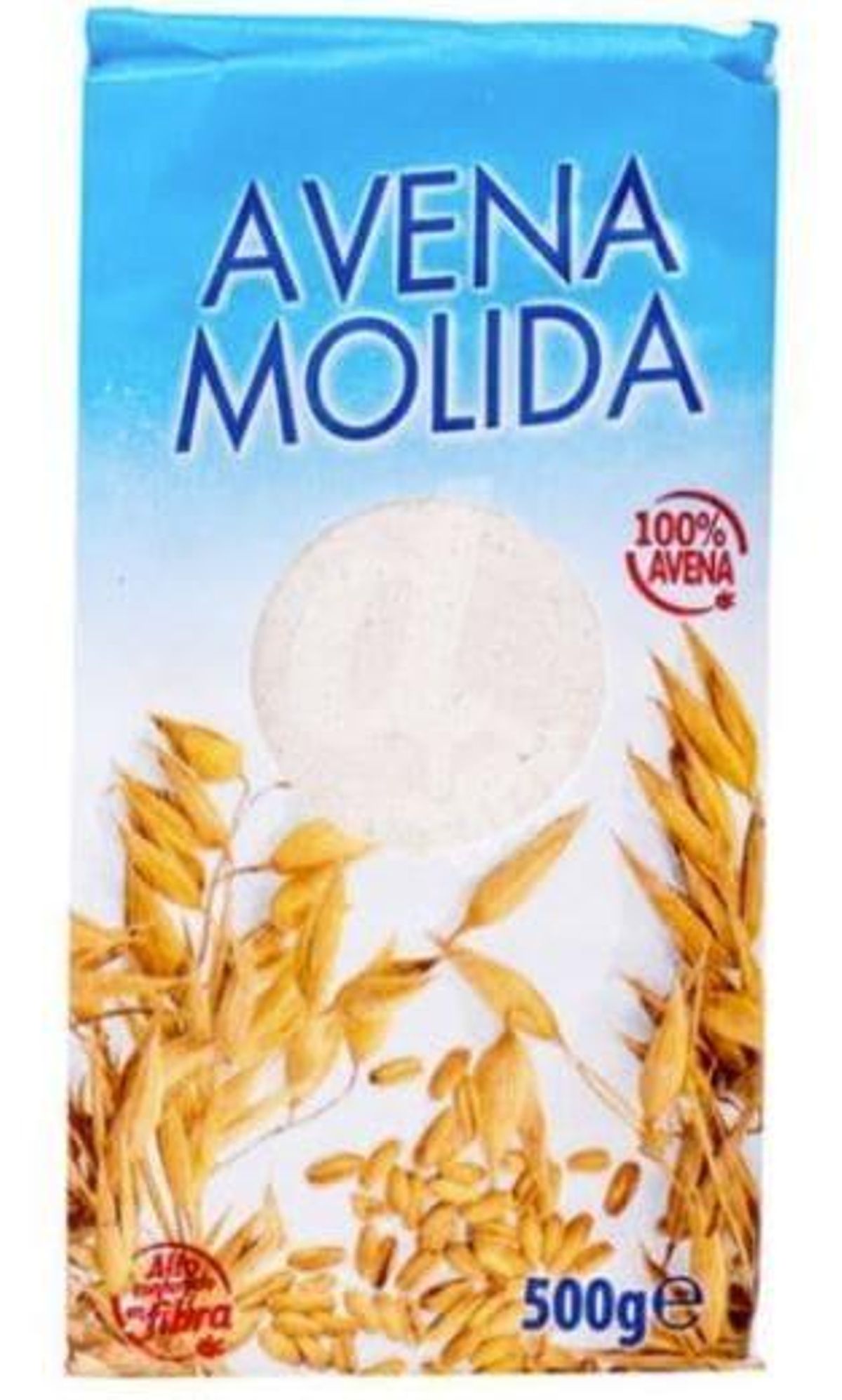 La avena molida de Mercadona.