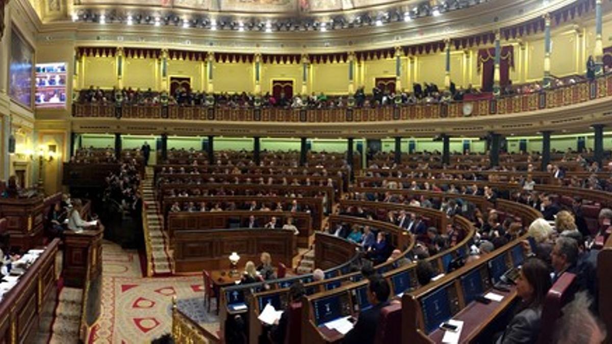 Imagen general del Congreso de los diputados