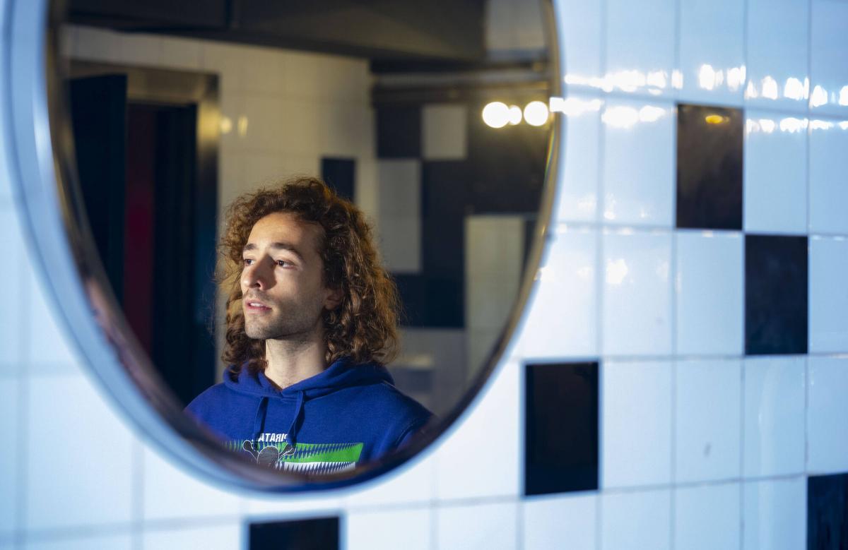 El cantante de Alcalá Norte, Álvaro Rivas, en la imagen