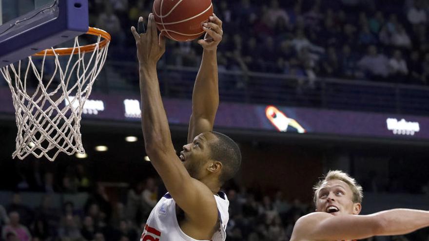 Imagen del partido entre el Real Madrid y el Valencia Basket