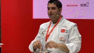 Rubén Amro, el chef que representará a España en el Bocuse d’Or Europa que se celebrará en Budapest en marzo.