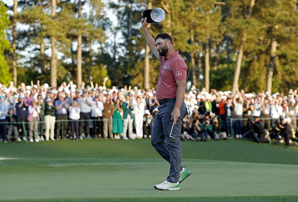 El español Jon Rahm gana su primer Masters, en imágenes