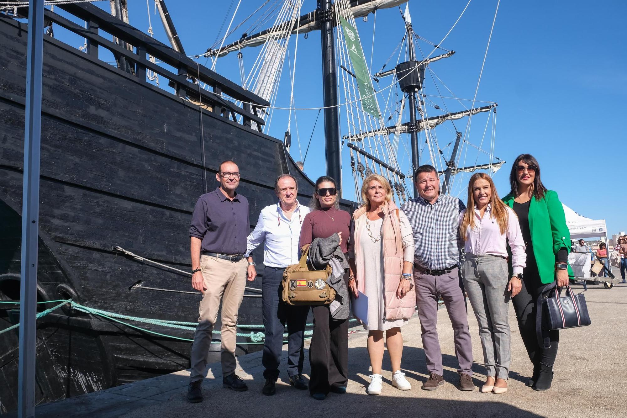 Así es la réplica de la Nao Victoria que se puede visitar desde hoy en el puerto de Santa Pola