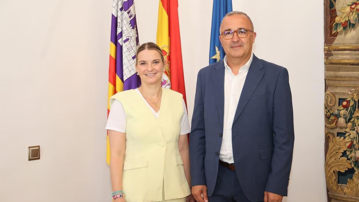 Marga Prohens y Pep Lluís Urraca.