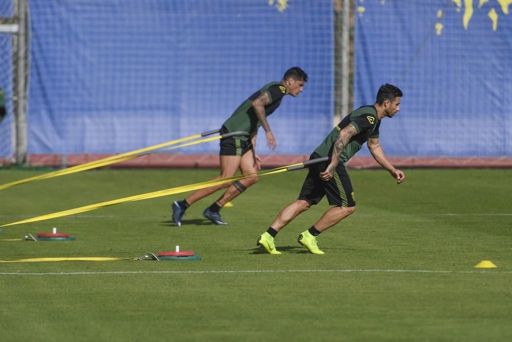 Entrenamiento de la UD Las Palmas