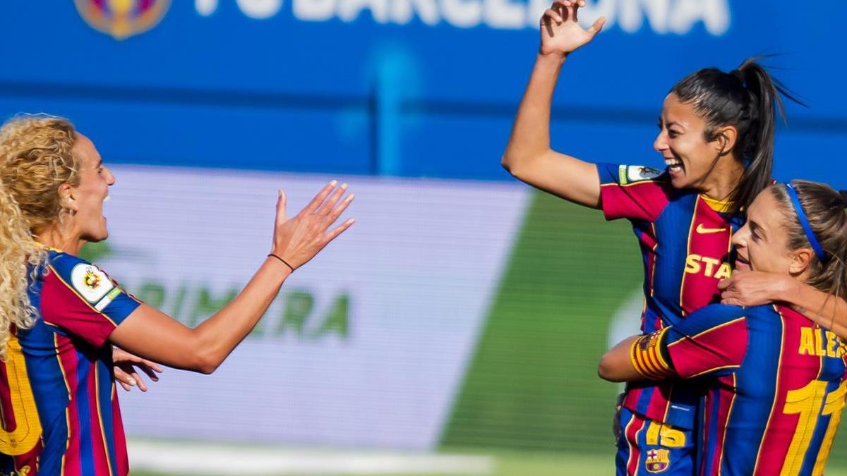 El Barça Femenino jugará cinco partidos en quince días