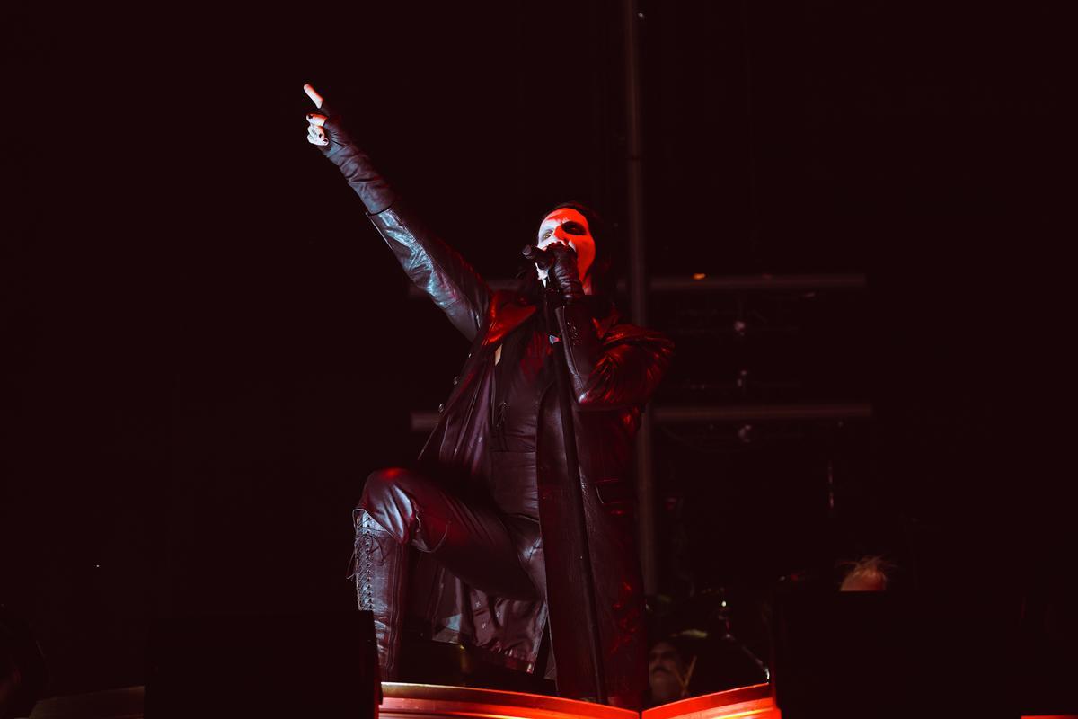 El concierto de Marilyn Manson en Icónica Santalucía Sevilla Fest en imágenes