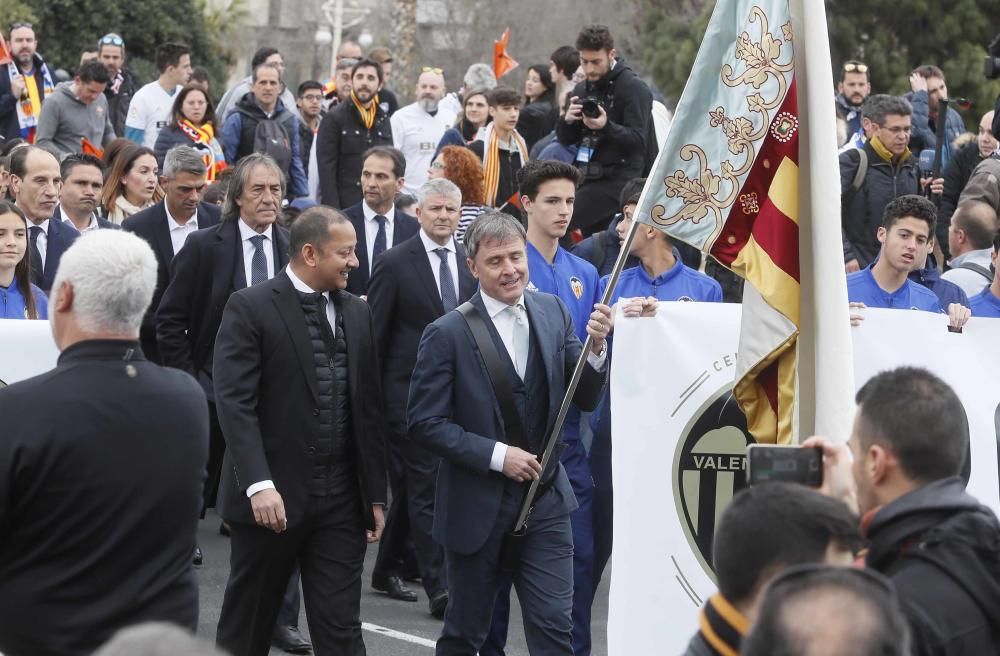 La afición en la celebración del Centenario