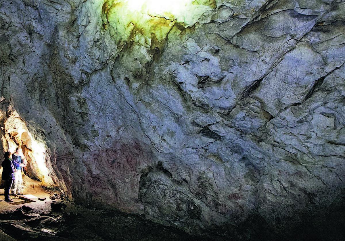 Llonín, la roca se apunta al arte