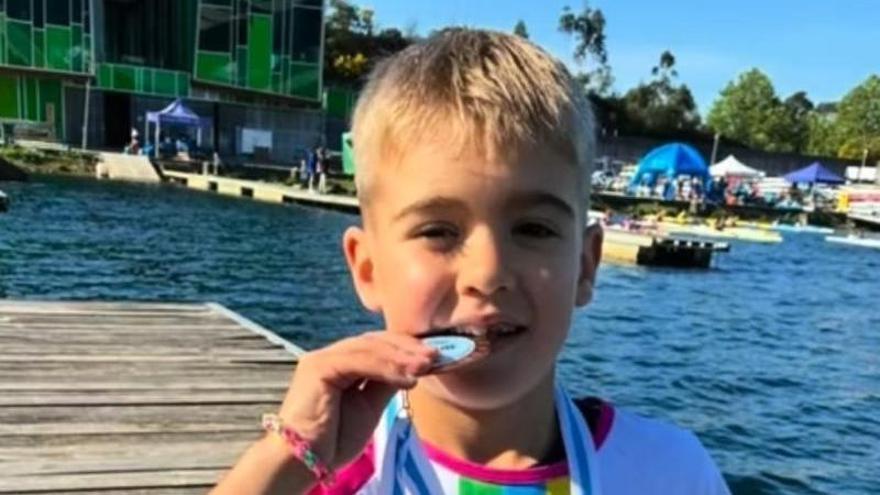 El Club de Mar Ría de Aldán-Gandón consigue seis medallas en Verducido