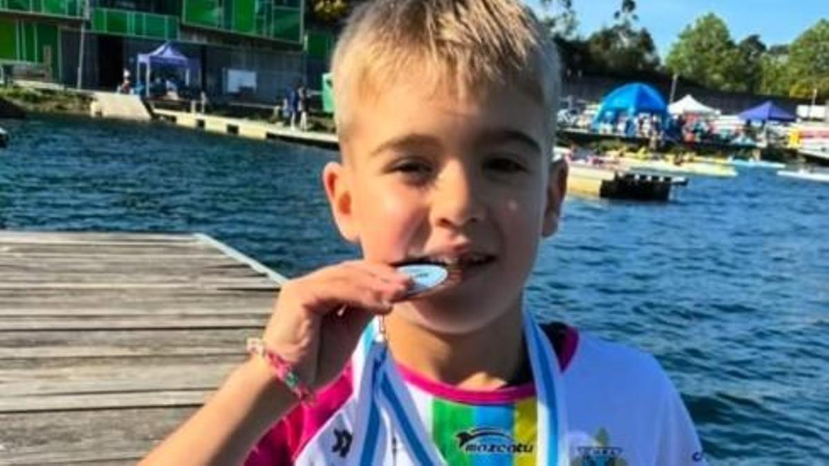 El Club de Mar Ría de Aldán-Gandón consigue seis medallas en Verducido