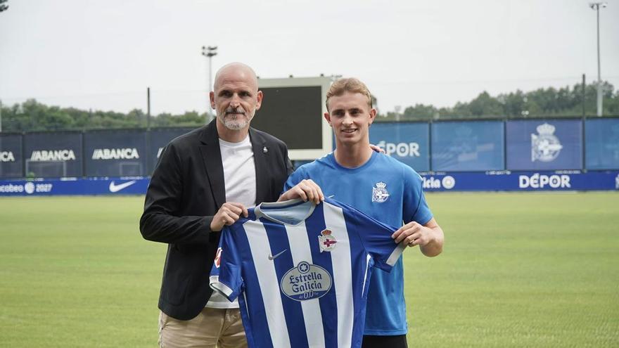 Presentación de Teun Gijselhart como nuevo jugador del Deportivo
