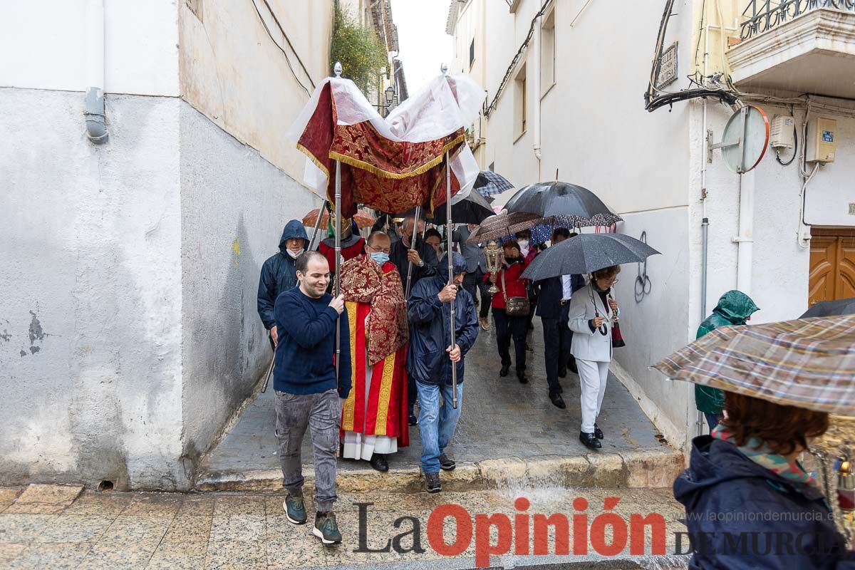 Cruz de impedidos en las Fiestas de Caravaca