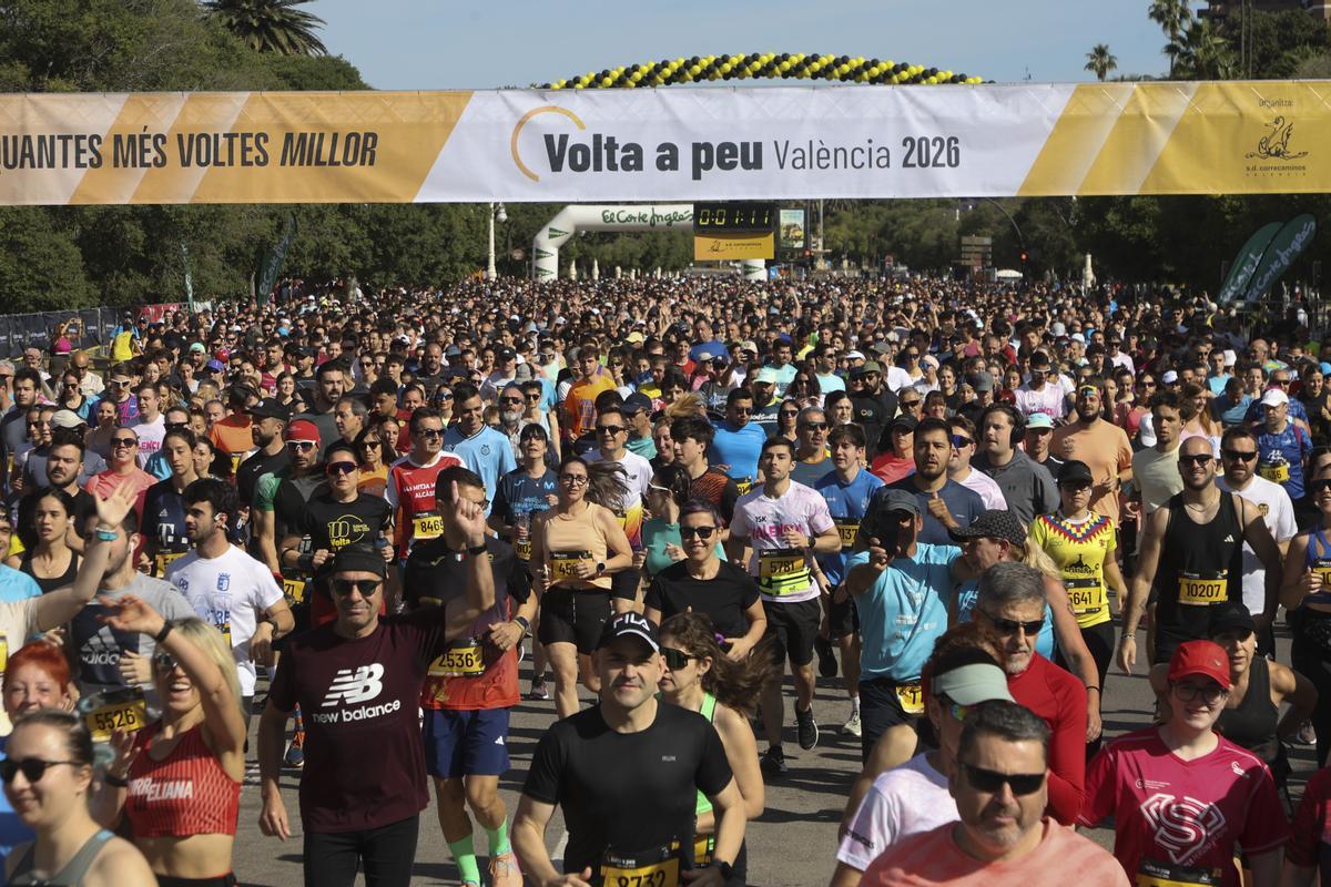 10000 corredores se dan cita en la Volta a Peu 2026 10000 corredores se dan cita en la Volta a Peu 2026