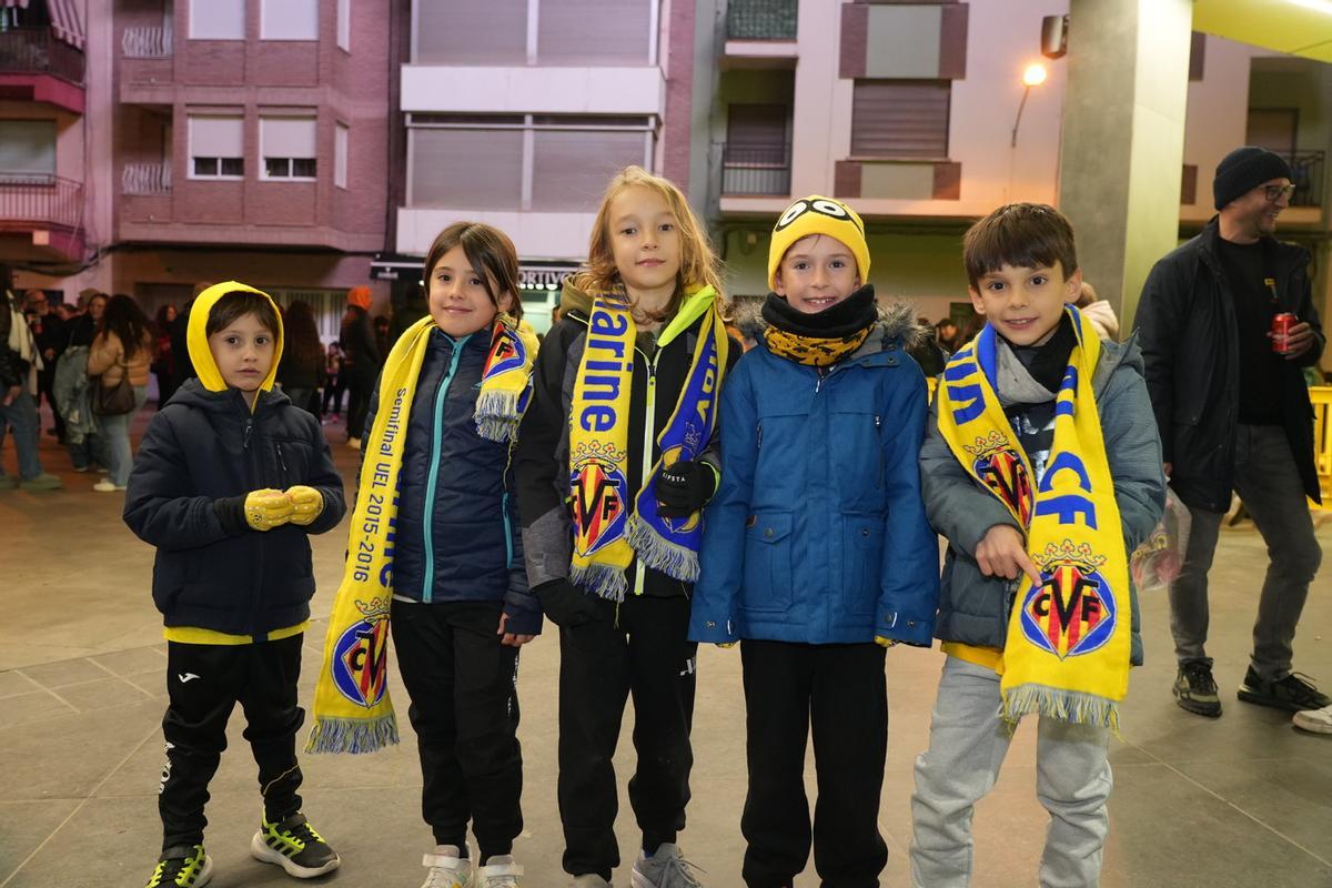 Galería: El frío protagoniza la previa del Villarreal-Mallorca