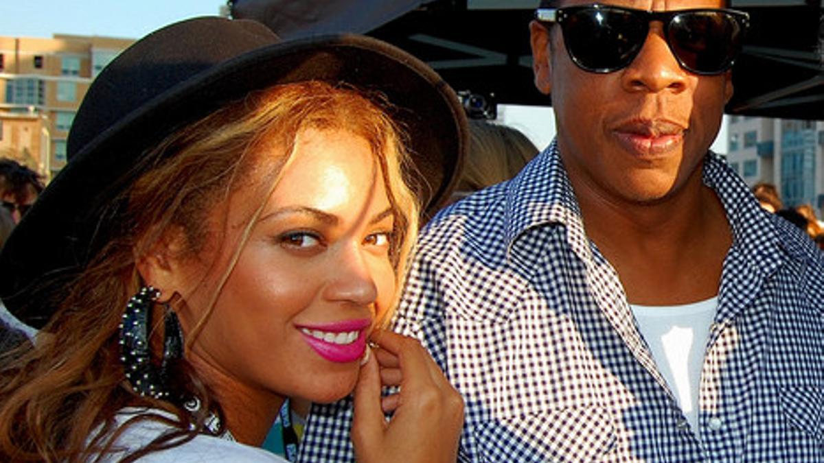 Beyoncé y su marido Jay-Z en Brooklyn