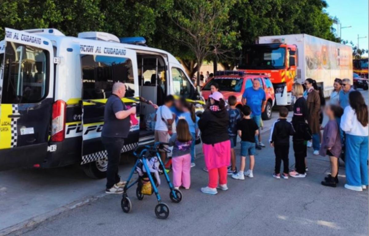 Celebración del día de la Policía.