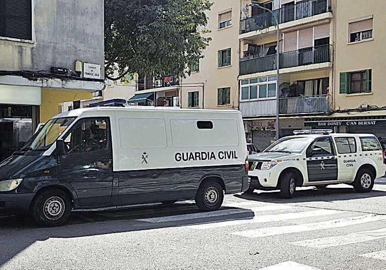 Espectacular despliegue en Son Gotleu contra ladrones en casas de Palmanova