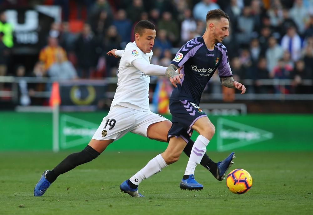 Valencia CF - Real Valladolid, en imágenes