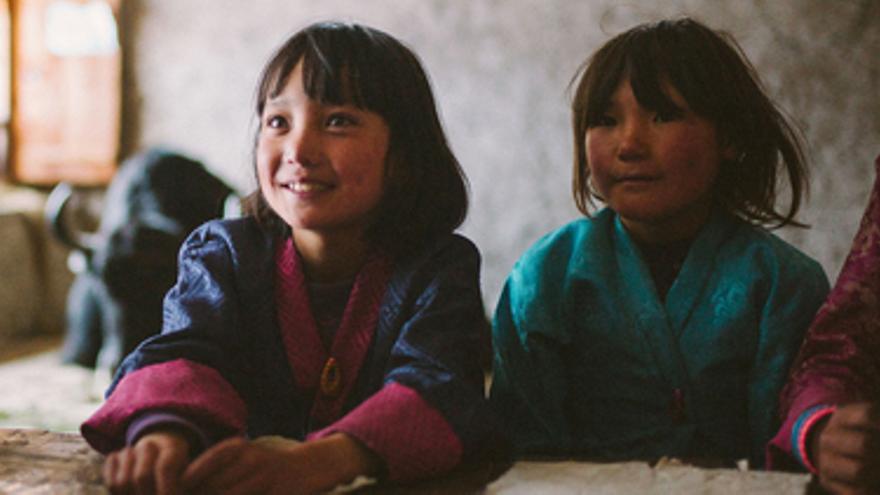 Lunana, un yak en la escuela